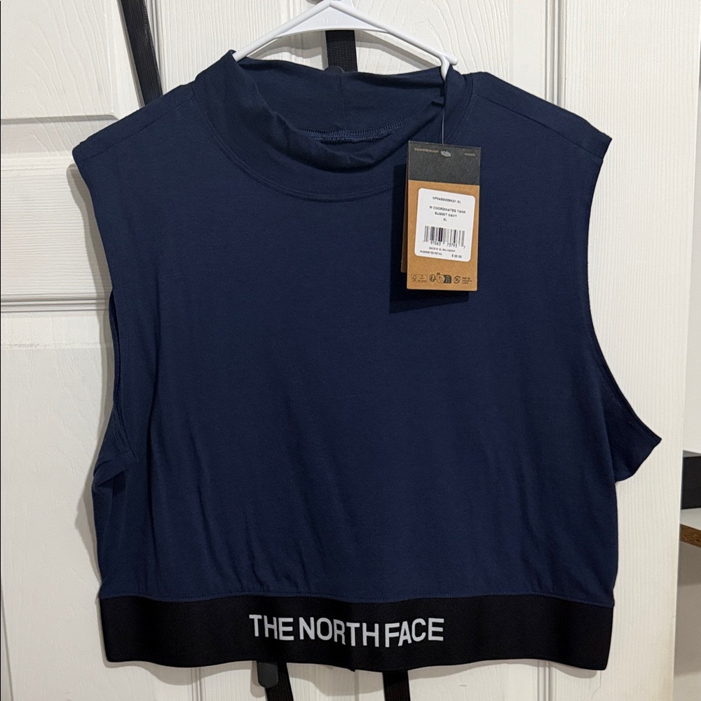 The North Face Women's Dark Blue Crop Top